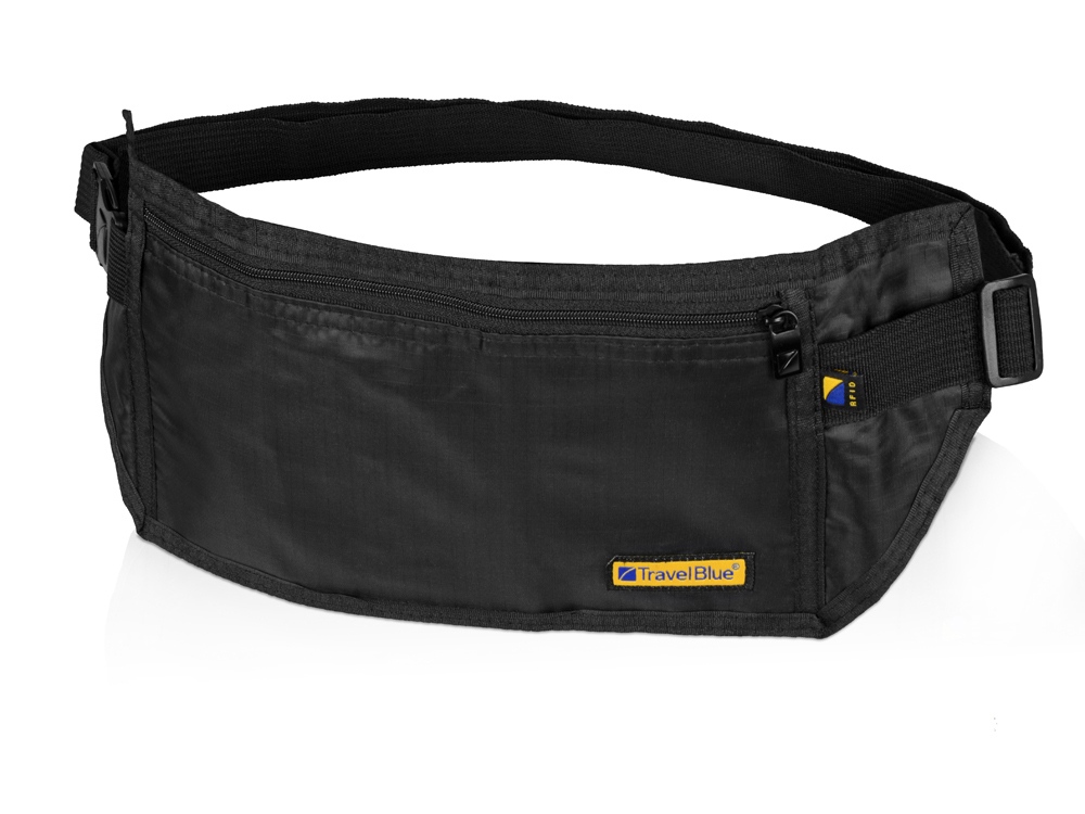 Сумка-кошелек на пояс Travel Blue Money Belt RFID, черный-0