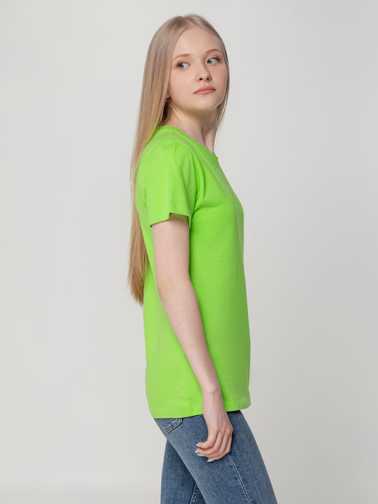 Футболка женская T-bolka Lady, зеленое яблоко-4