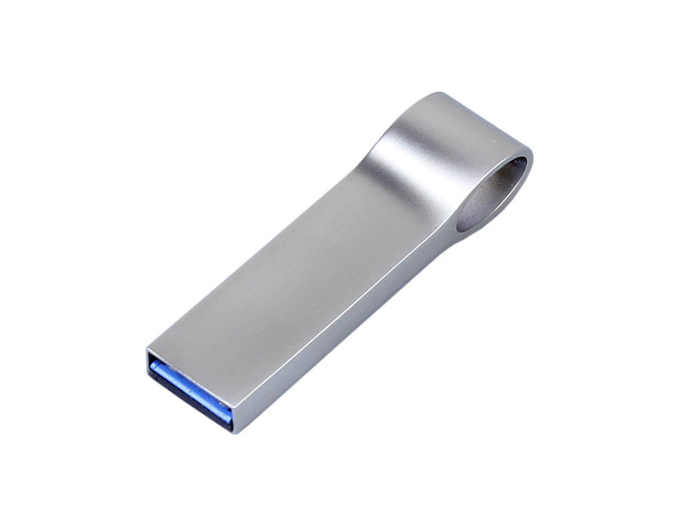 USB 2.0-флешка на 8 Гб с мини чипом, компактный дизайн, боковое отверстие для цепочки-1