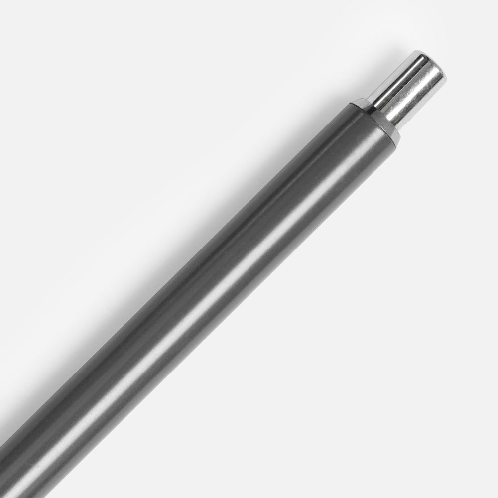 Ручка шариковая Slim Beam, серая-1