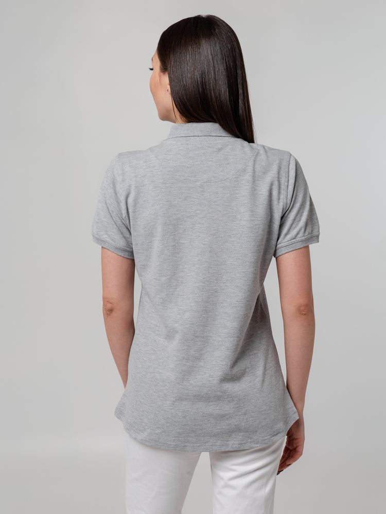 Рубашка поло женская Virma Stretch Lady, серый меланж-4