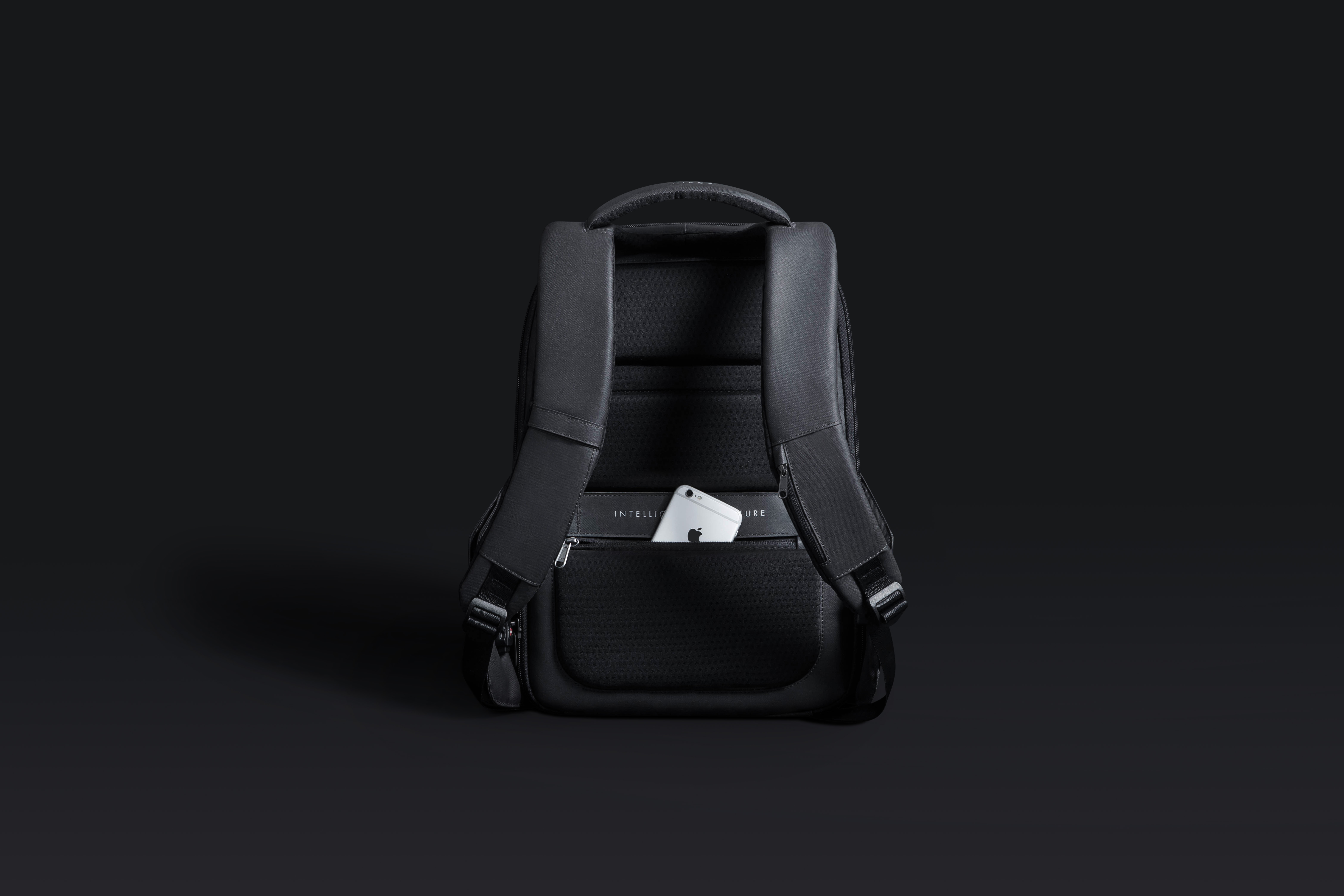 Рюкзак HiPack 43х33х16 см, черный-8