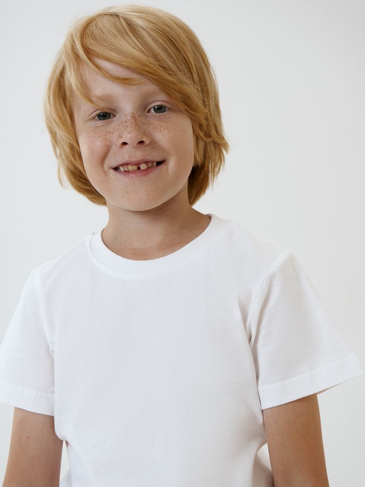 Футболка детская T-Bolka Kids, белая (белоснежная)-3