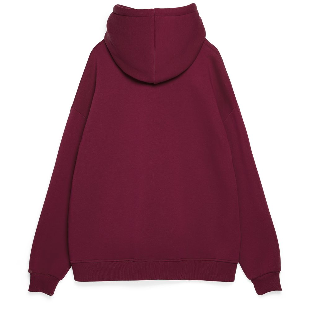 Худи Kulonga Oversize, бордовое-2