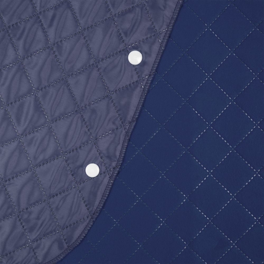 Плед-пончо для пикника SnapCoat, синий-3