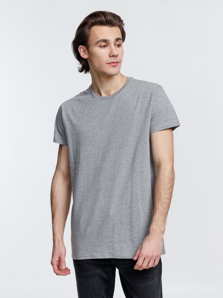 Футболка мужская Pioneer Men, серый меланж-3