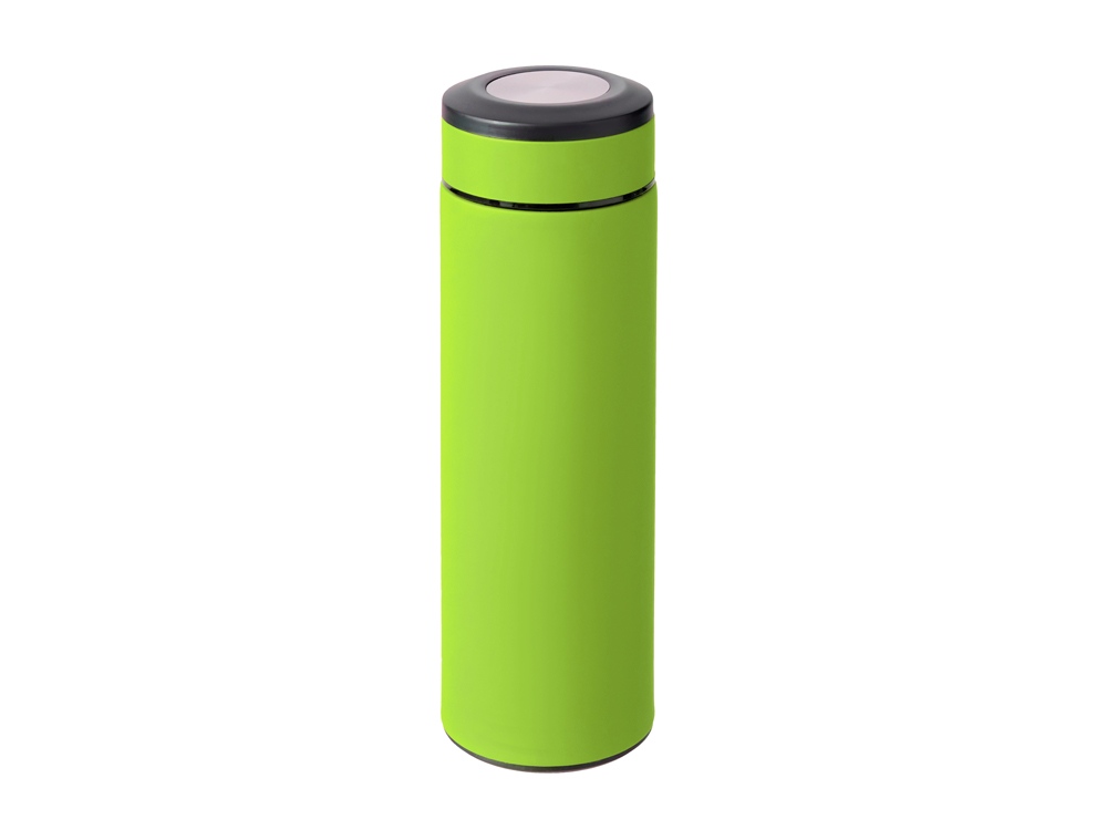 Вакуумный термос Vacuum Flask C1, soft touch, 420мл, зеленое яблоко-0