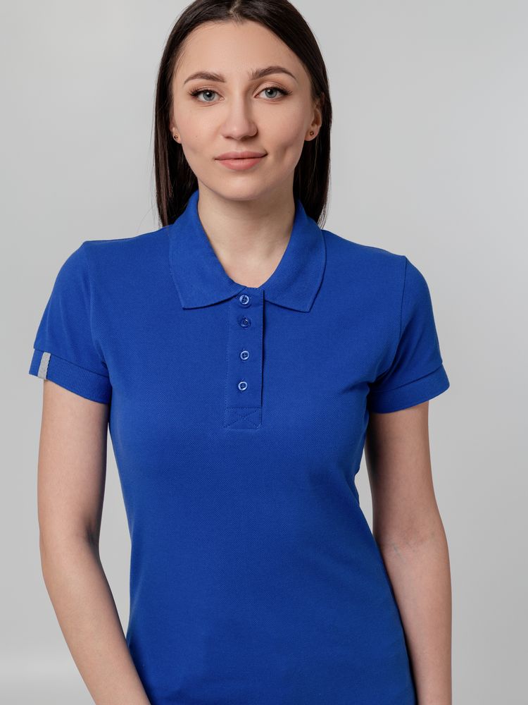 Рубашка поло женская Virma Premium Lady, ярко-синяя-6