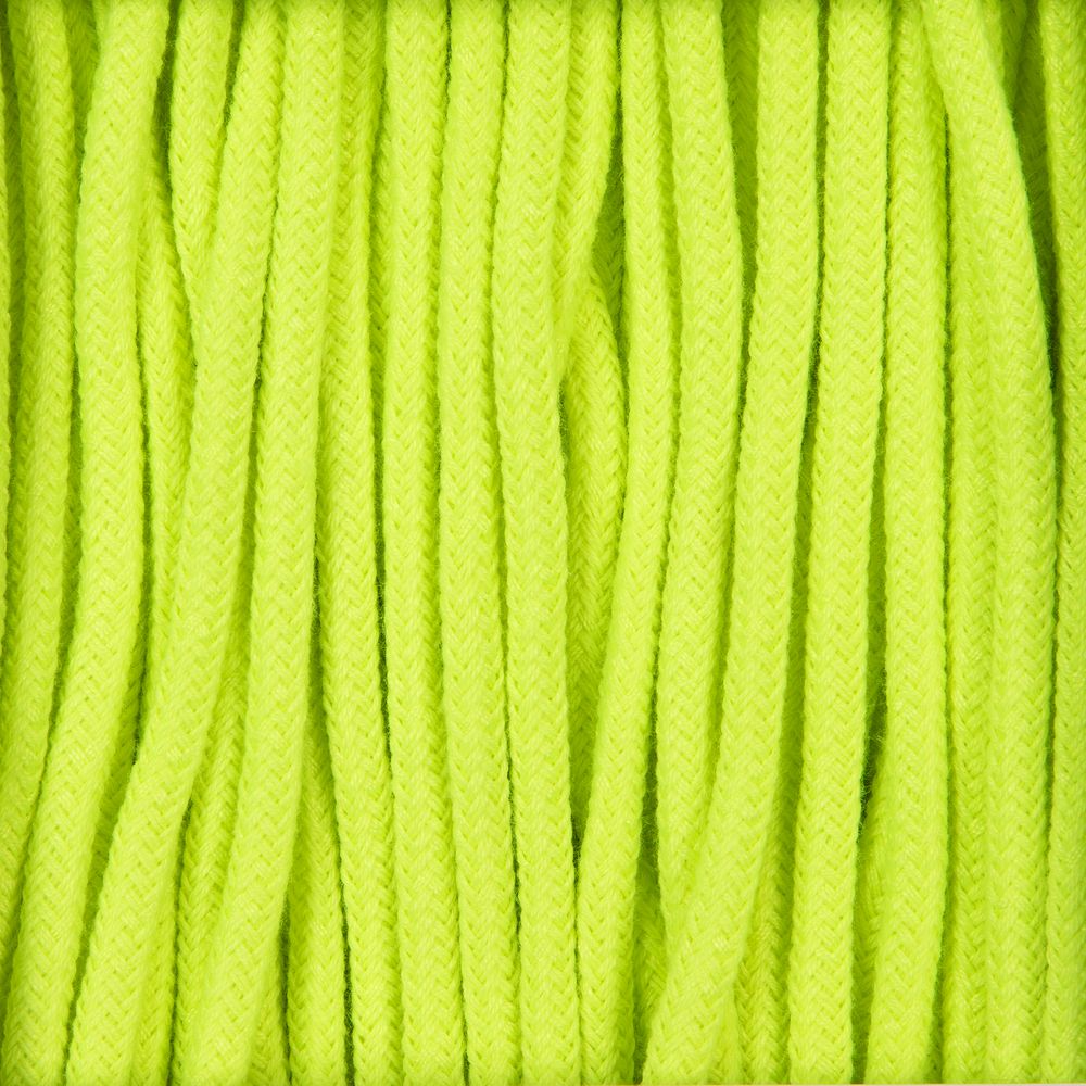 Круглый шнур Lasso XL, желтый неон, 180 см-1