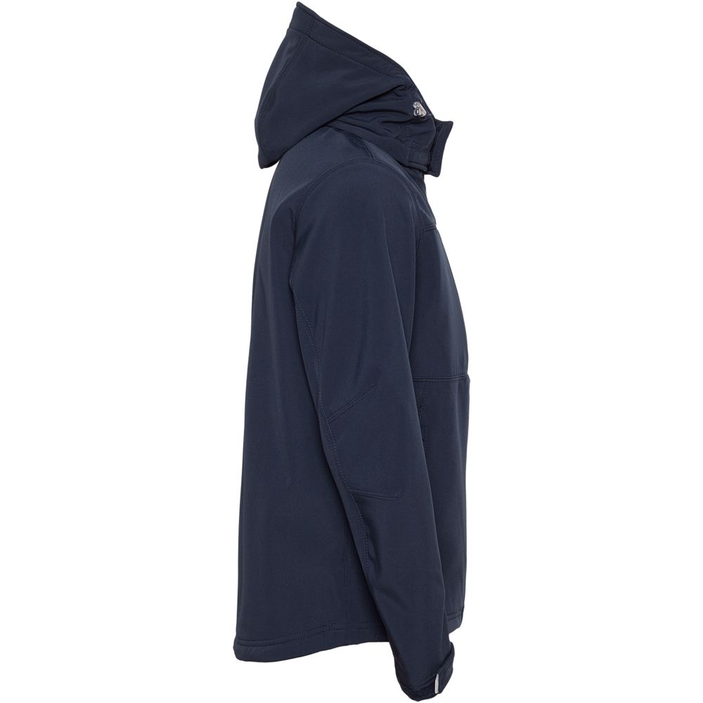 Куртка мужская Hooded Softshell темно-синяя-2