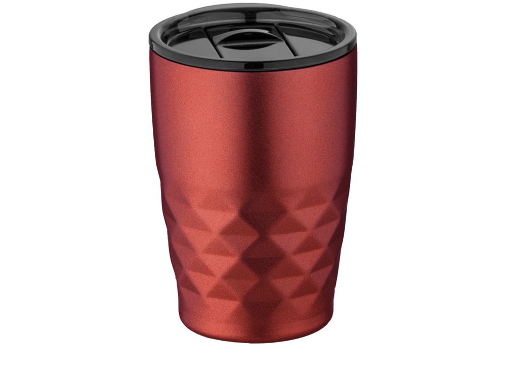 Кружка Geo с вакуумной изоляцией, красный-0