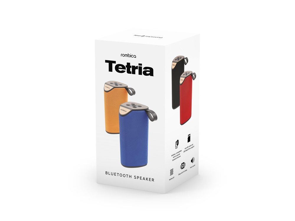 Портативная акустика Rombica mysound Tetria Orange-2