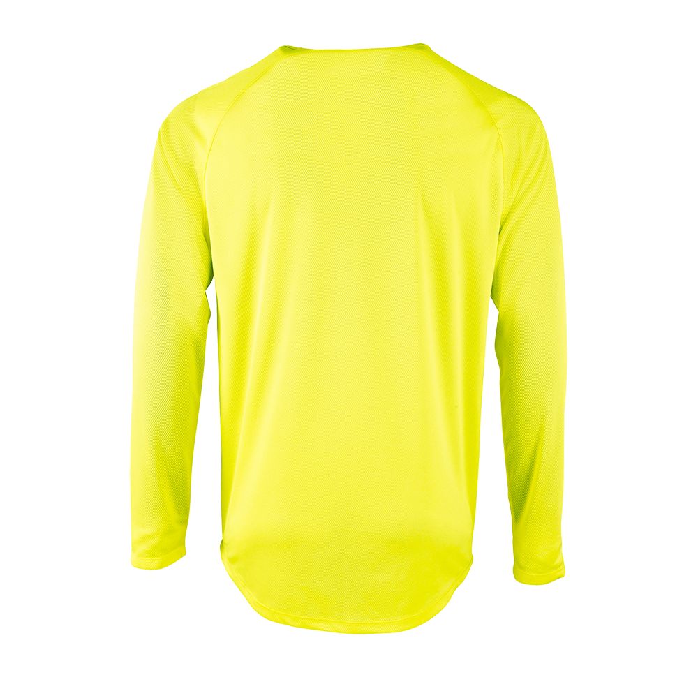 Футболка с длинным рукавом Sporty LSL Men желтый неон-2