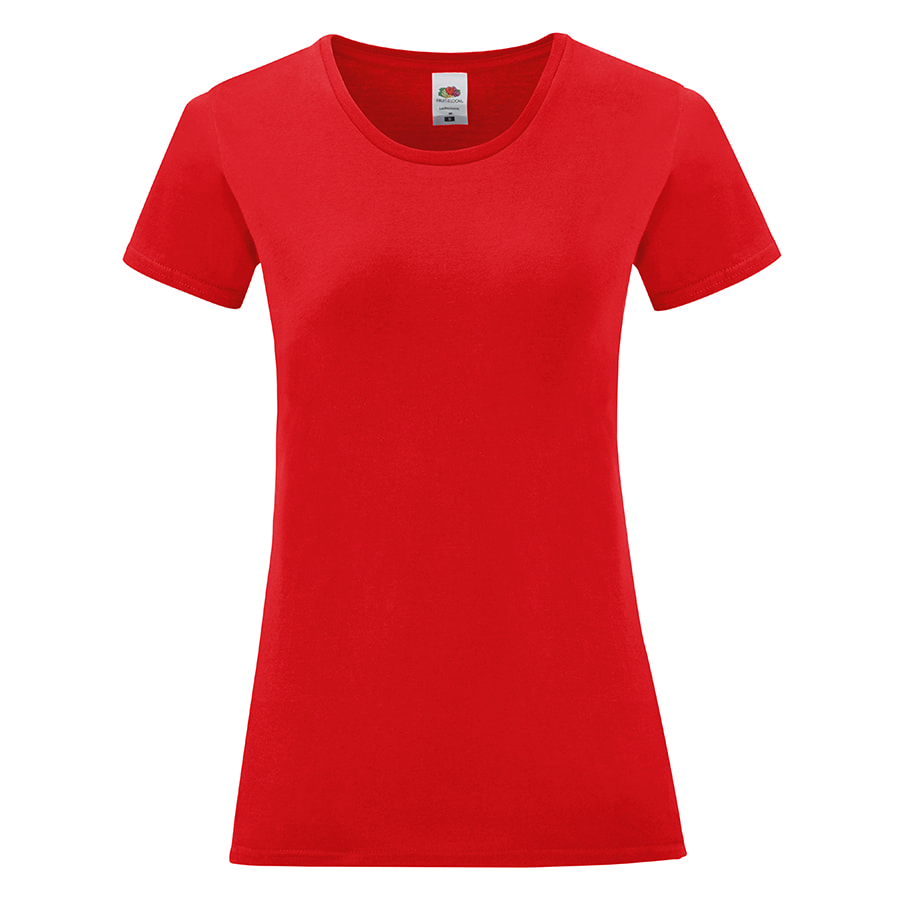 Футболка женская LADIES ICONIC 150, красный-0