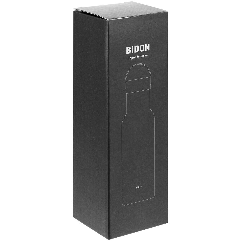 Термобутылка Bidon, черная-6
