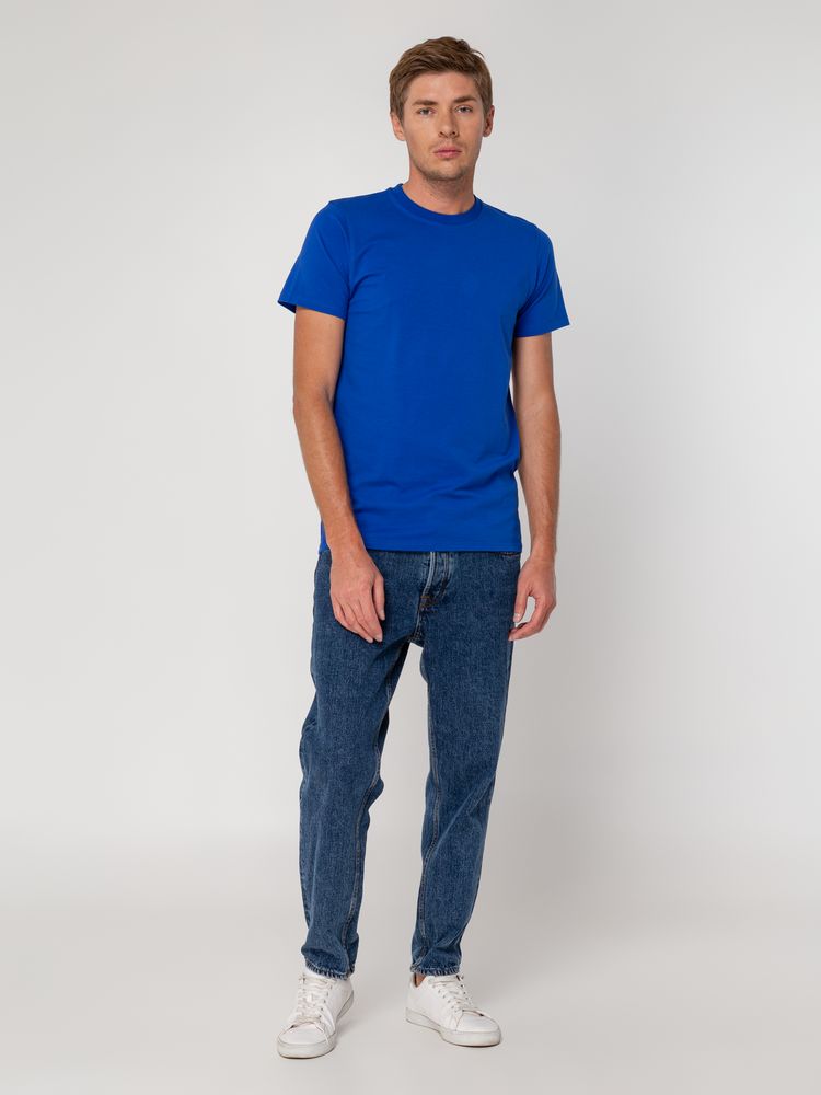 Футболка мужская T-bolka Stretch, ярко-синяя-3