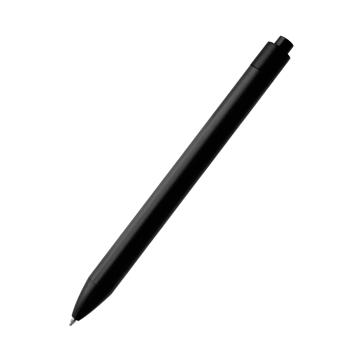 Ручка пластиковая с текстильной вставкой Kan, Черный-2