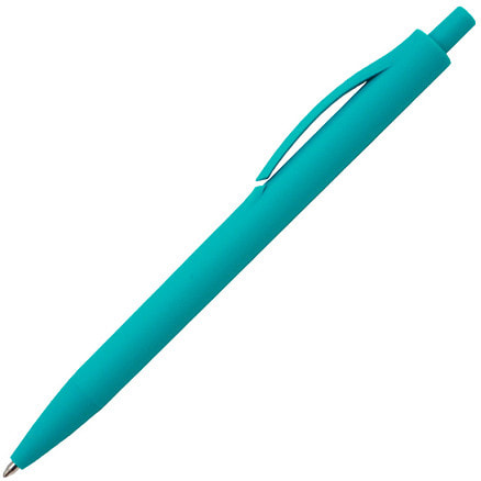 Ручка шариковая IGLA SOFT, Бирюзовый-0