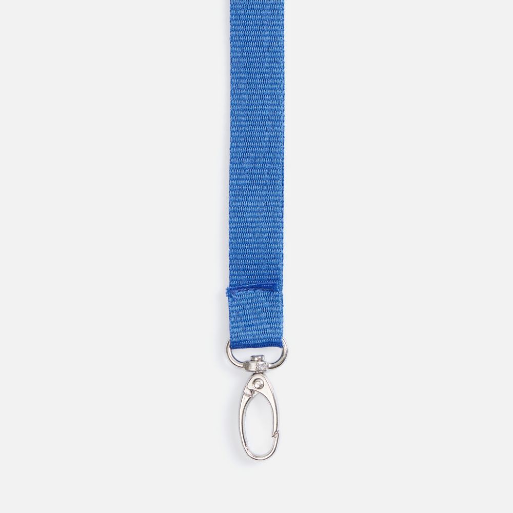 Лента для бейджа Pin, синяя-3