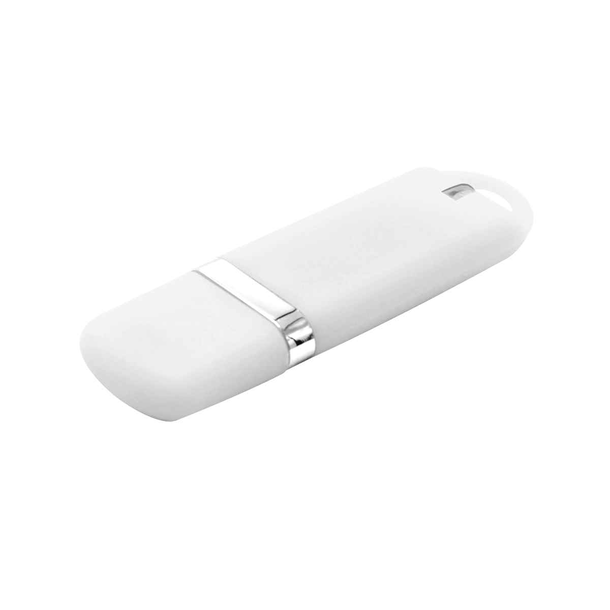 Флешка Shape с покрытием Софт Тач 16 GB, Белый-0