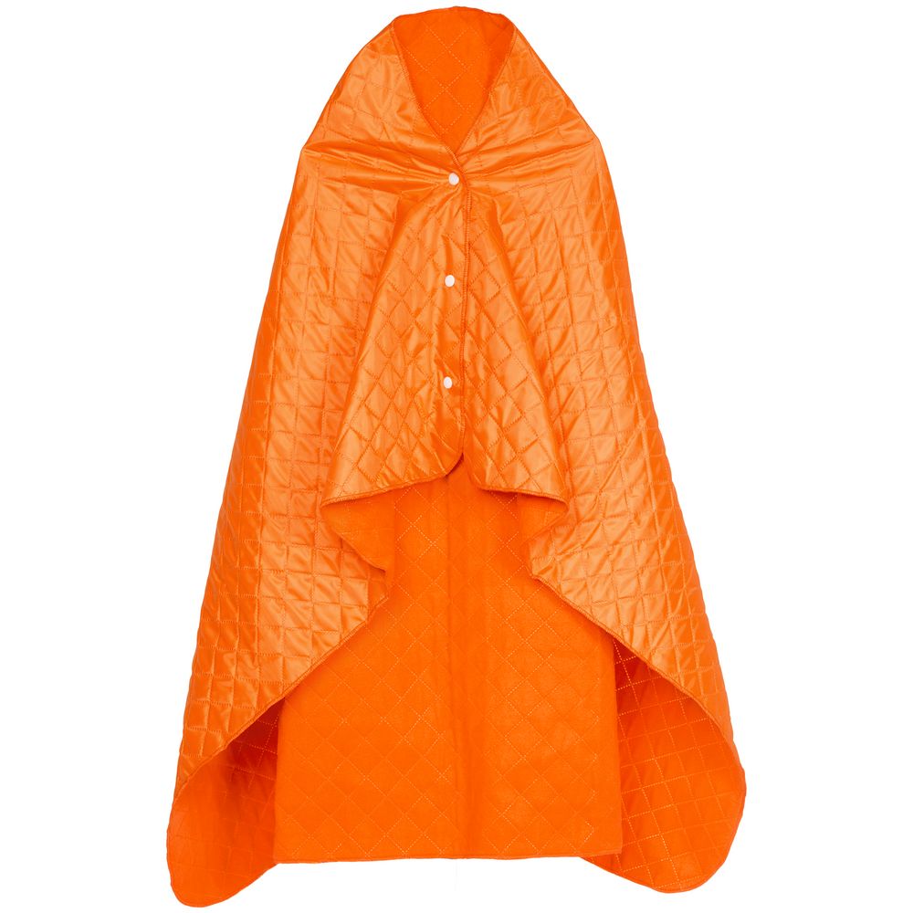 Плед-пончо для пикника SnapCoat, оранжевый-1