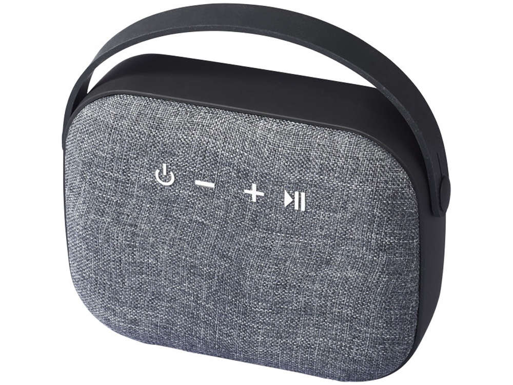 Динамик Bluetooth с тканым материалом, черный-0