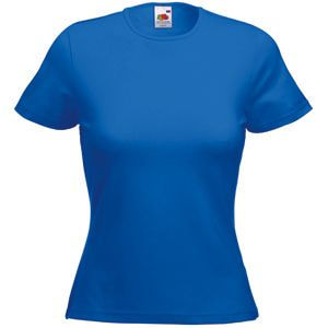 Футболка женская LADY FIT CREW NECK T 210, синий-0