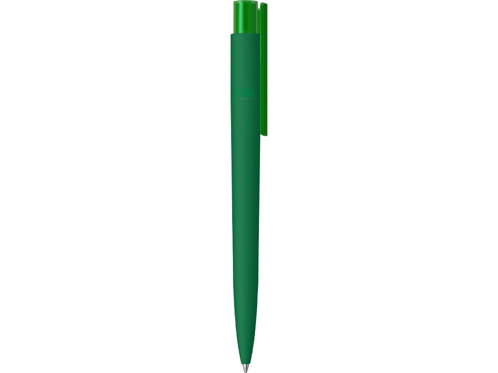 Шариковая ручка RECYCLED PET PEN PRO K transparent GUM soft-touch, зеленый-3
