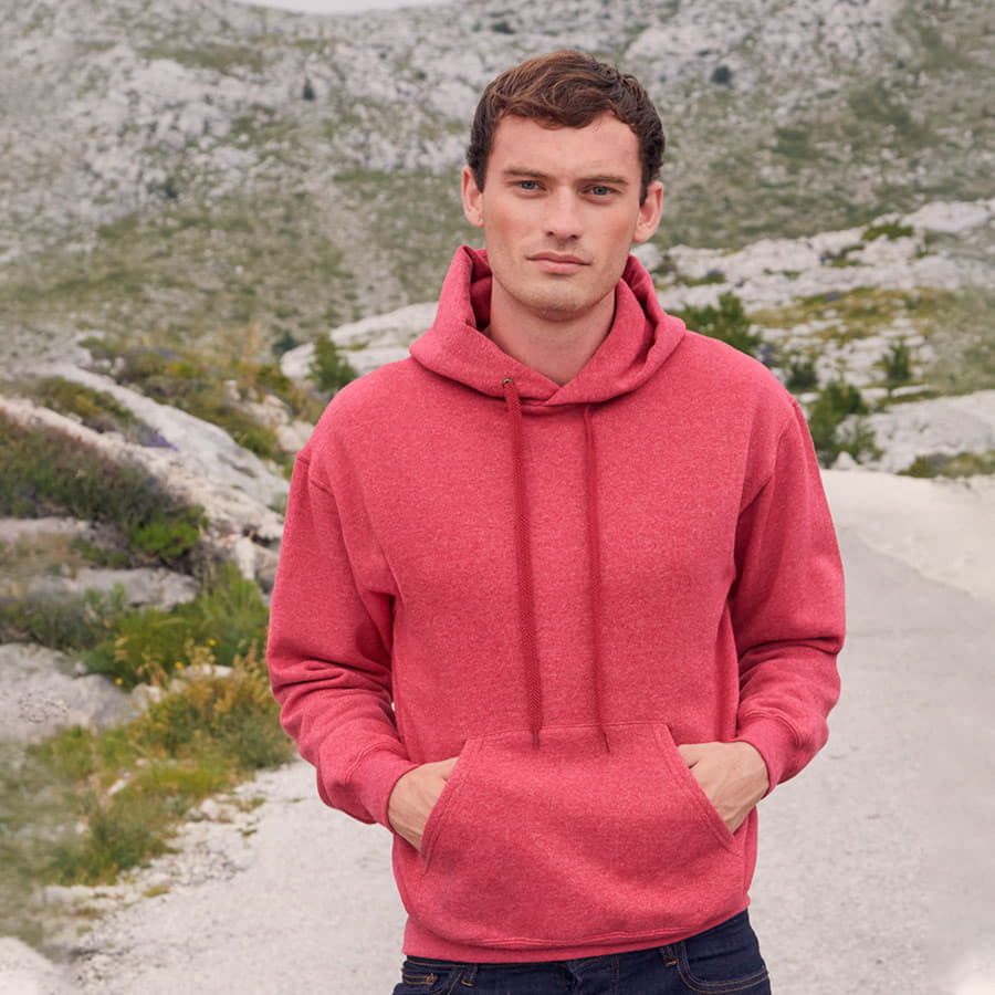 Толстовка с начесом CLASSIC HOODED SWEAT 280, черный-1