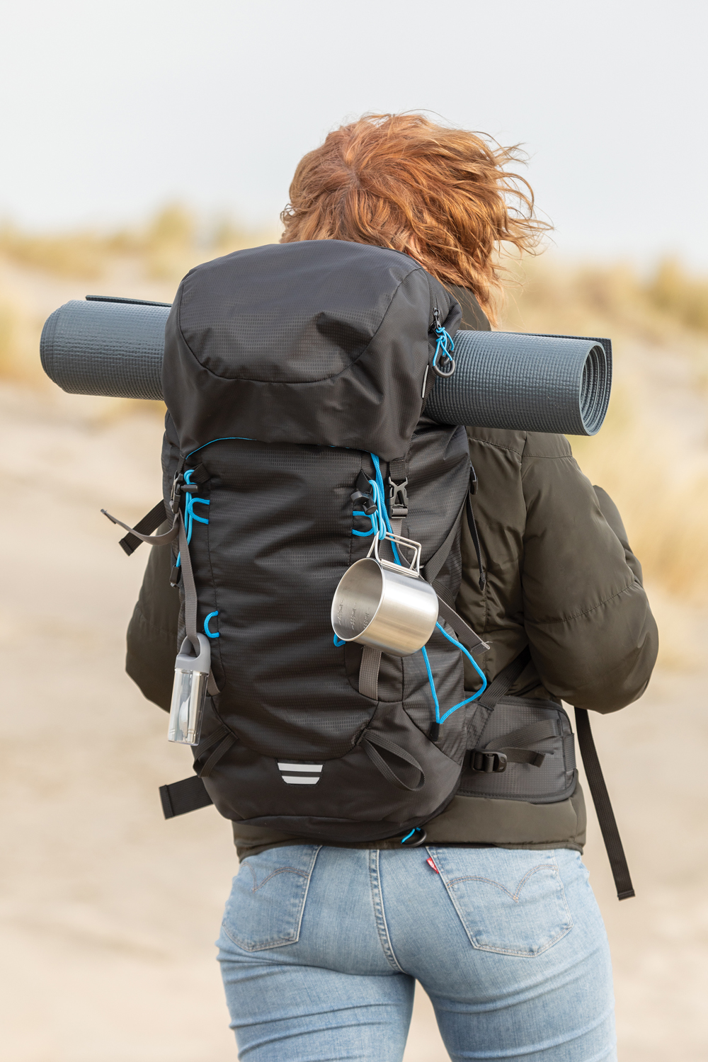 Большой походный рюкзак Explorer, 40 л (без ПВХ)-4