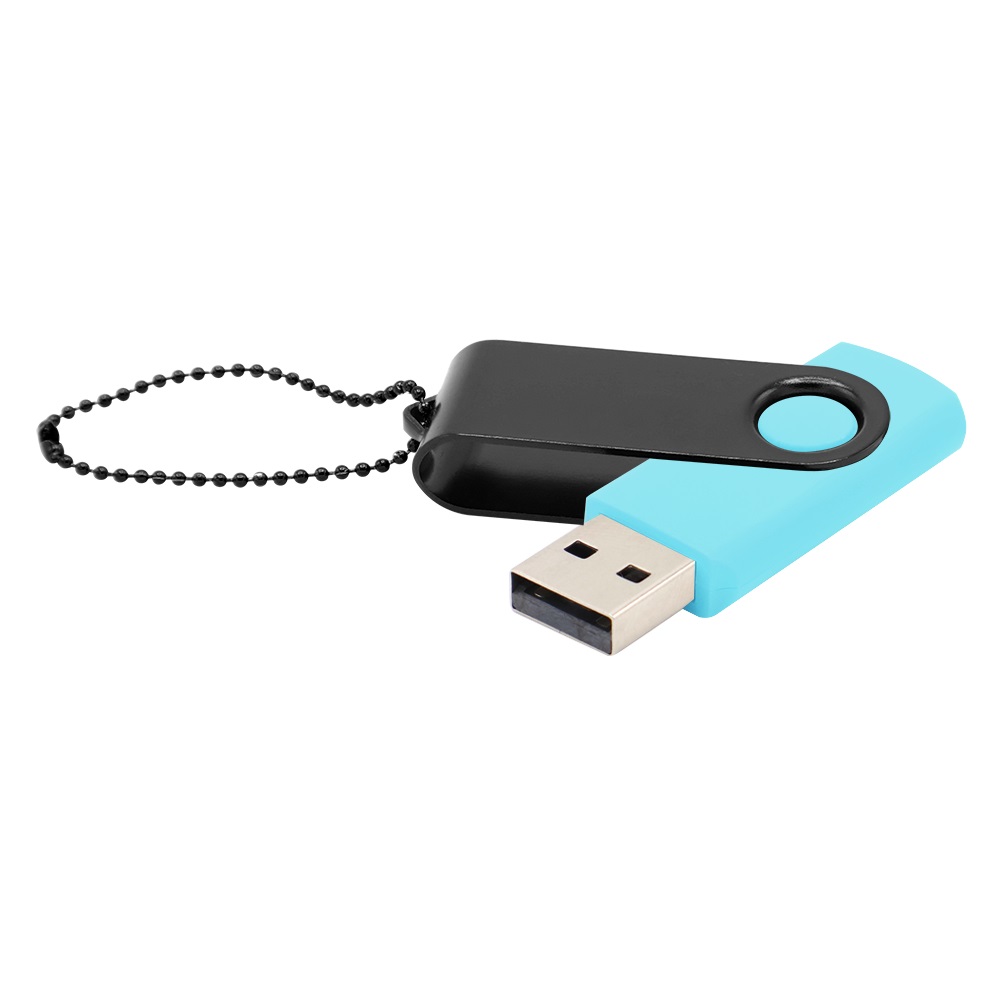 Флешка Designer To Go 2.0 USB 16Gb, Бирюзовый/Черный-0