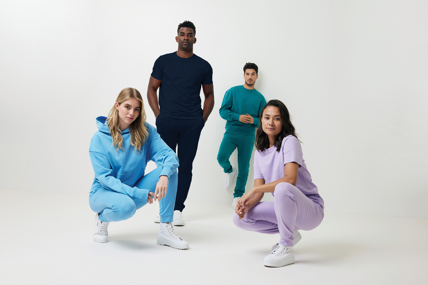 Джоггеры Iqoniq Cooper из переработанного хлопка, унисекс, 340 г/м²-2