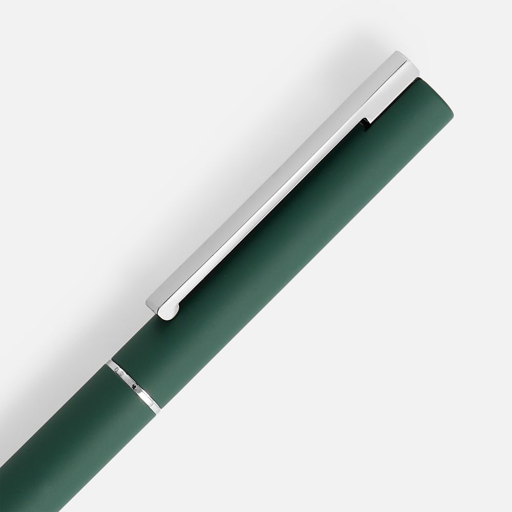Ручка шариковая Blade Soft Touch, зеленая-2
