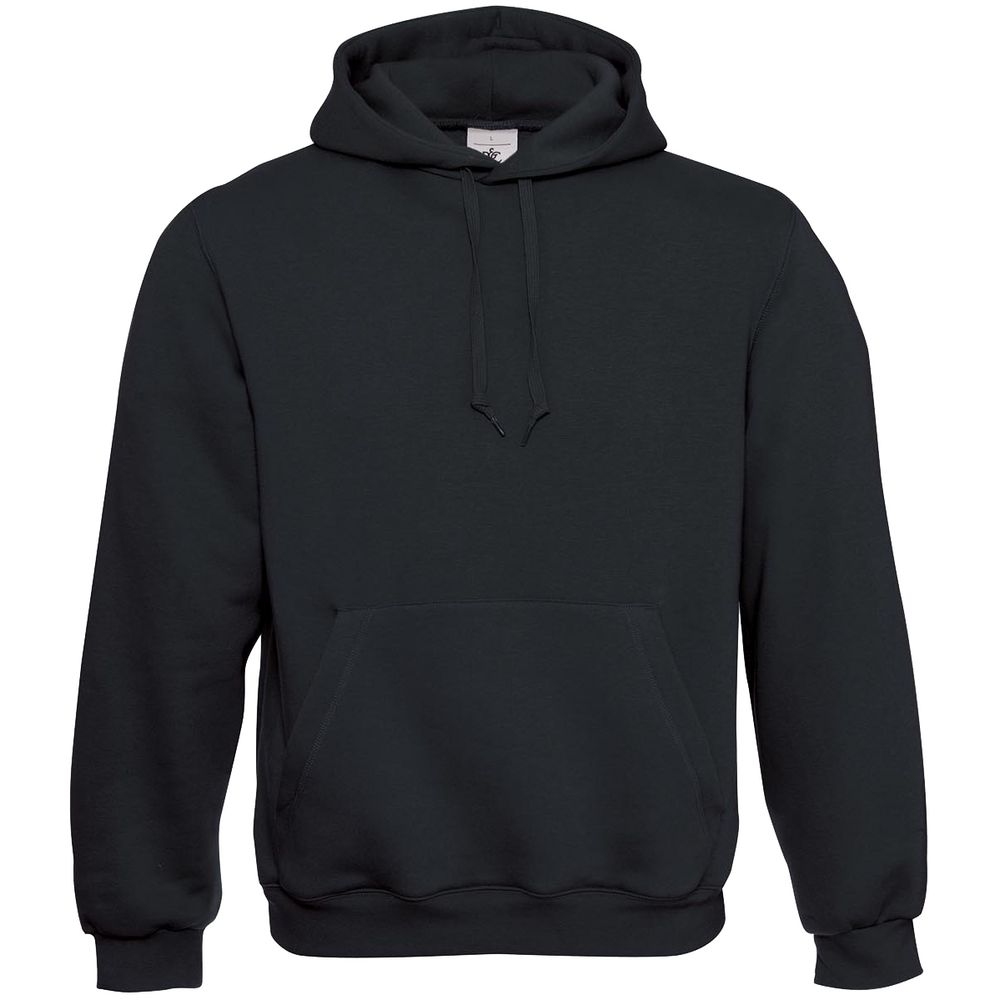 Толстовка Hooded, черная-1