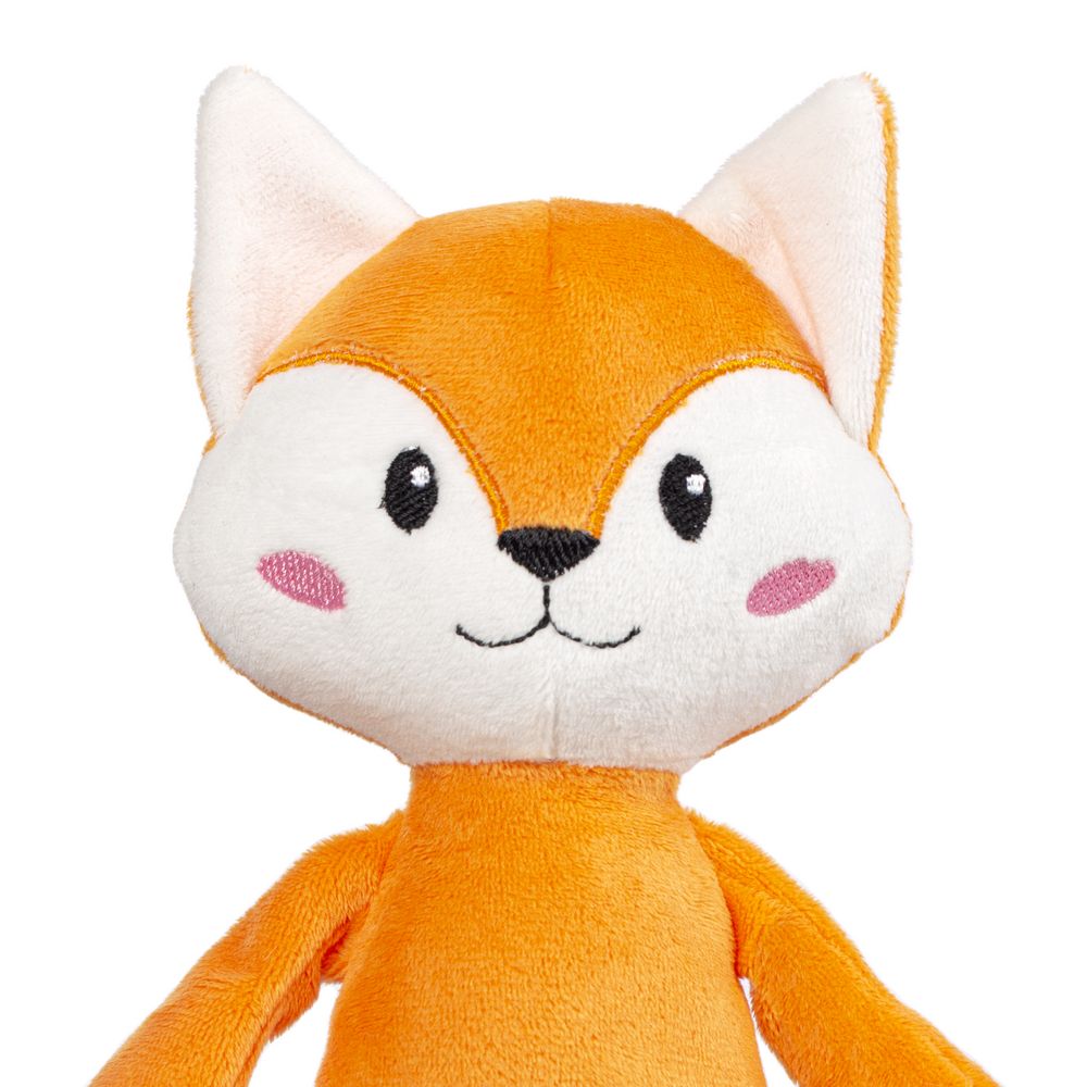 Мягкая игрушка Beastie Toys, лисенок с белым шарфом-3