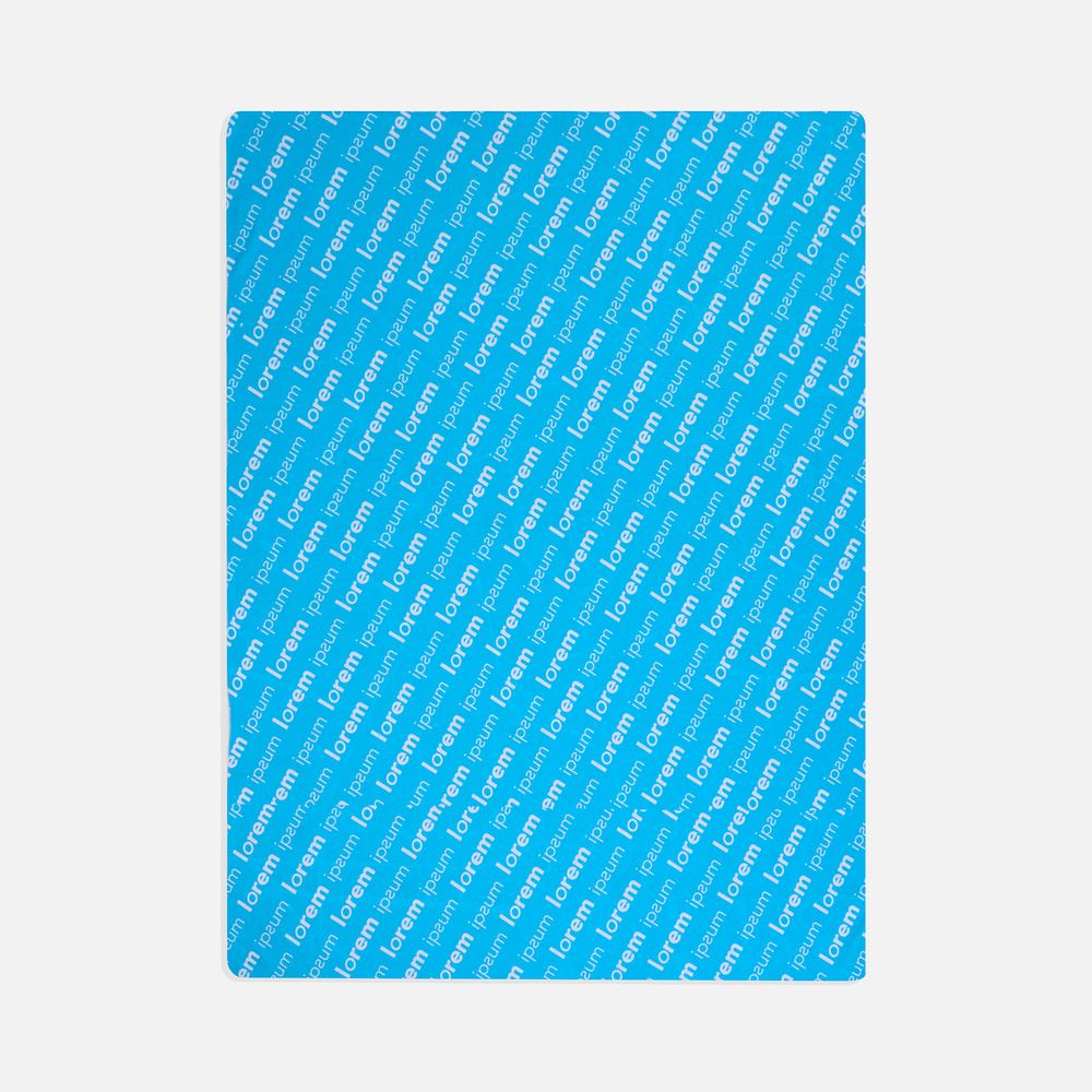 Флисовый плед Feltro Color Plus с печатью на заказ, S-3