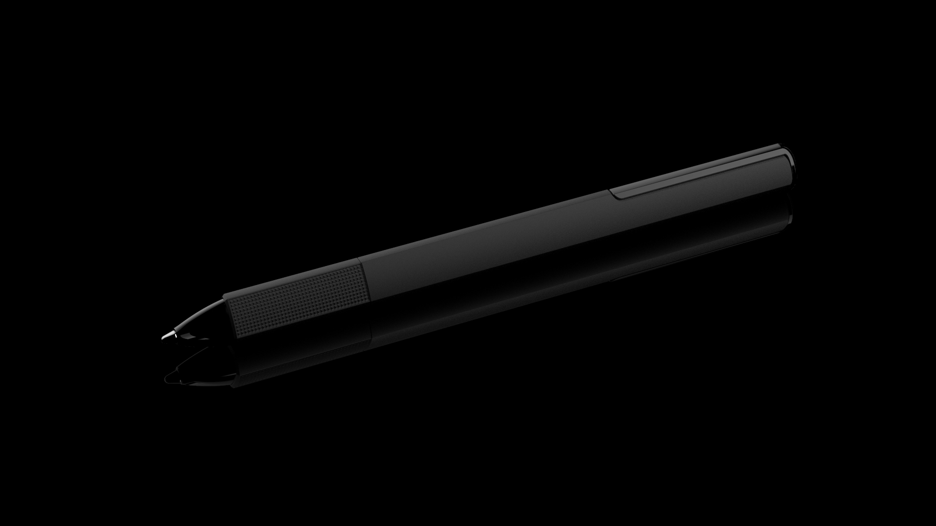 Шариковая ручка Pininfarina PF One BLACK-3