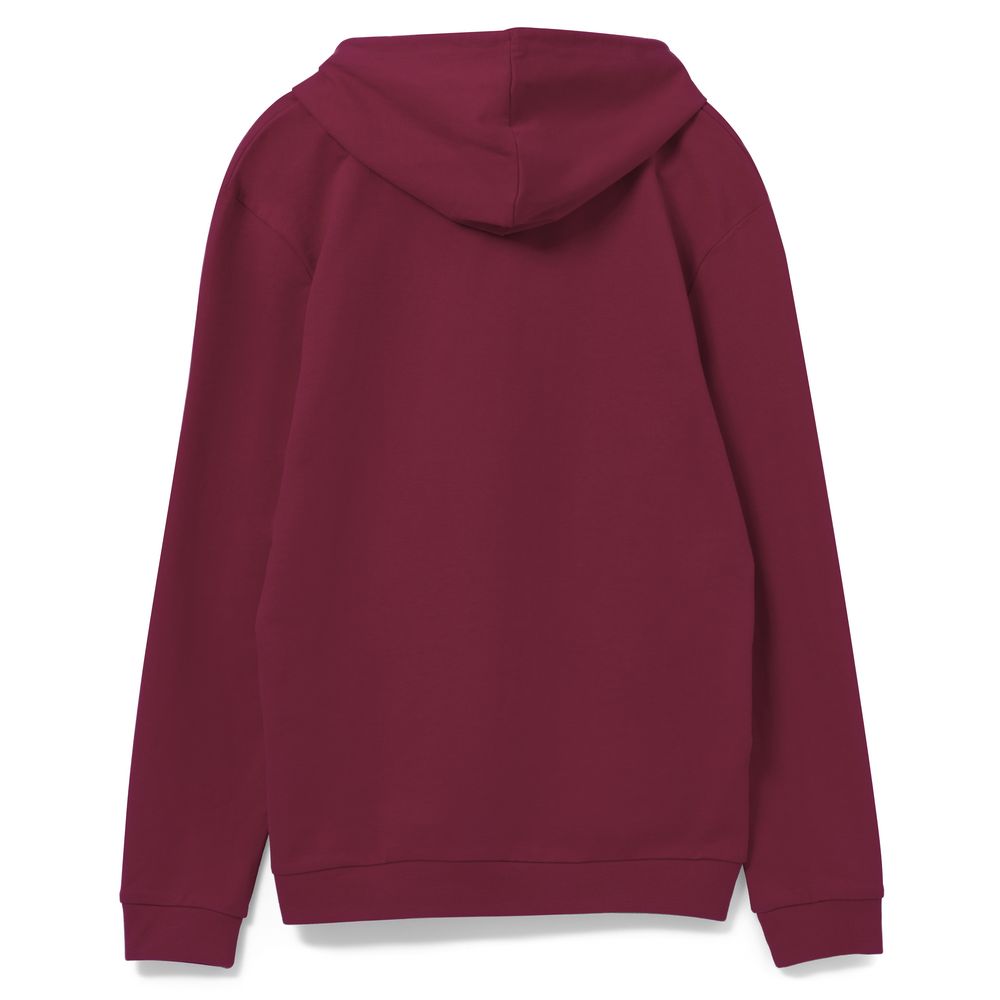 Толстовка с капюшоном унисекс Hoodie, бордовая-2