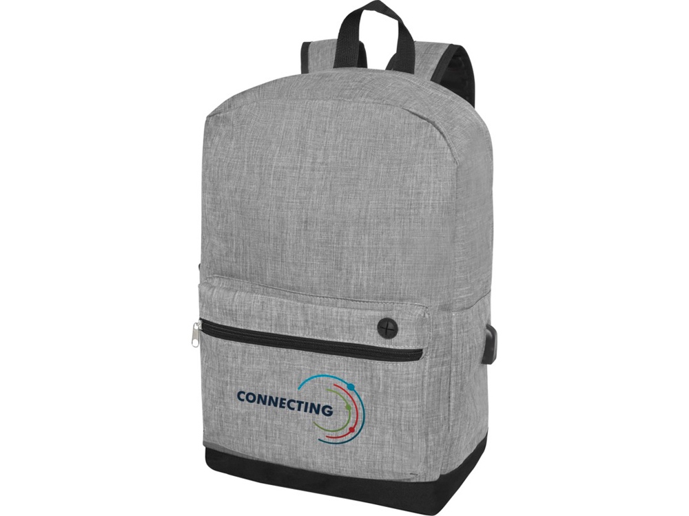 Бизнес-рюкзак для ноутбука 15,6 Hoss, heather medium grey-4