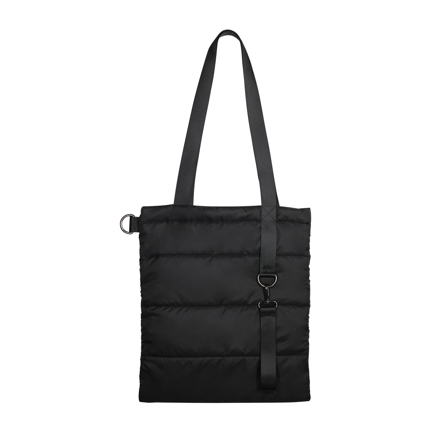 Шоппер Superbag Bubble New, со скрытой магнитной кнопкой (черный)-2