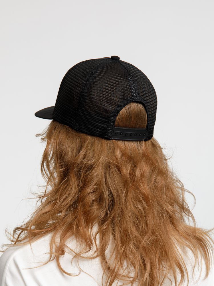Бейсболка Seguro Air, черная-4