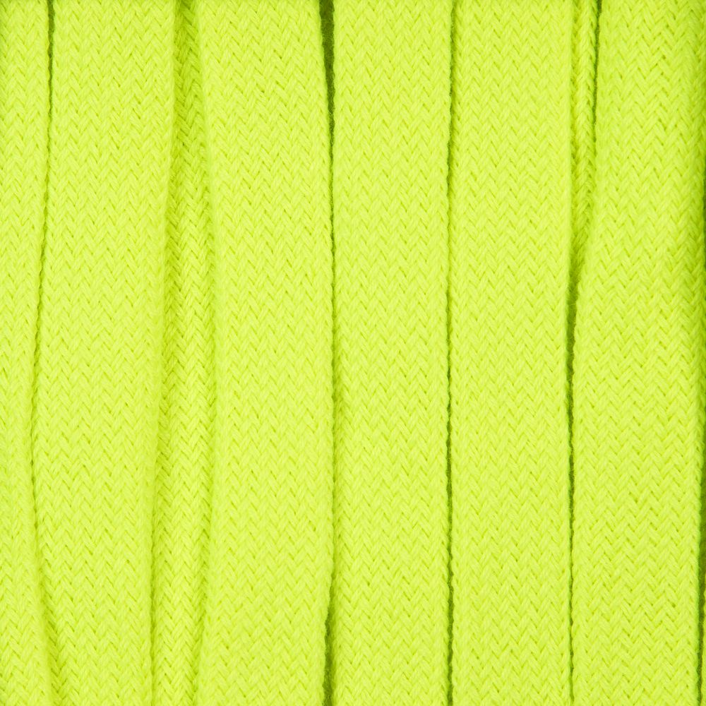 Плоский шнур Cord M, желтый неон, 100 см-0