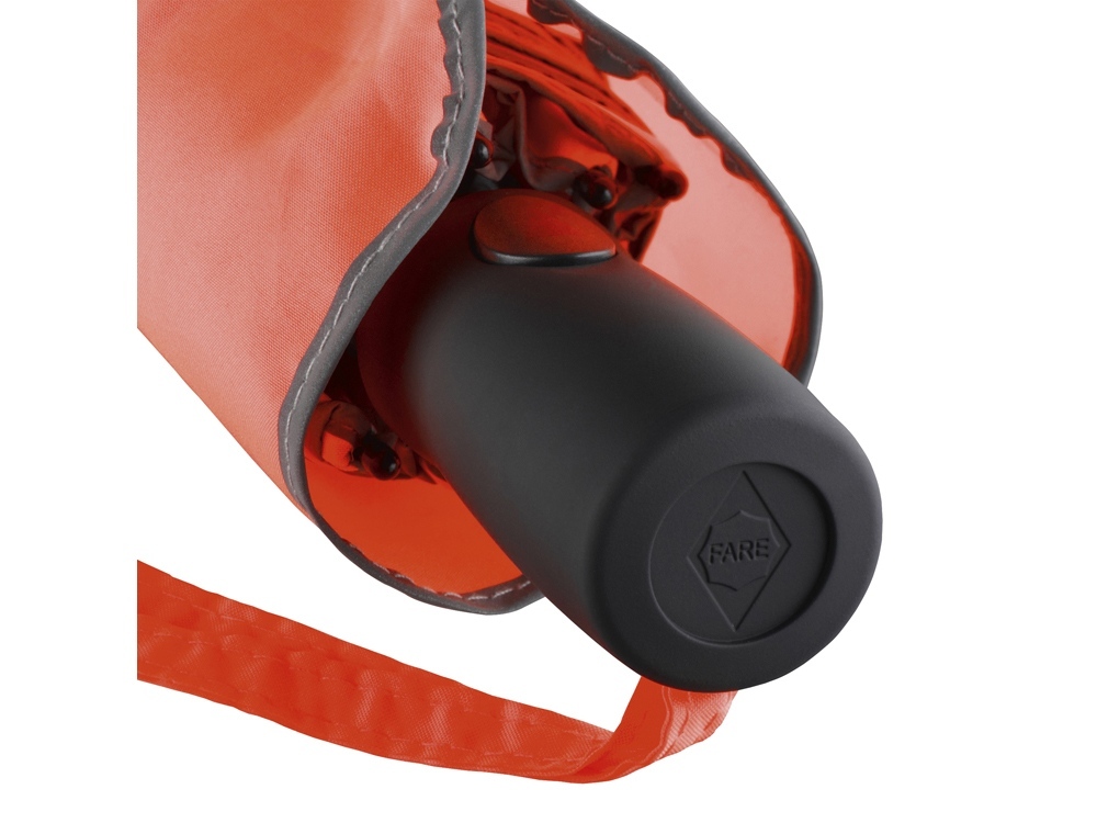 Зонт складной 5547 Pocket Plus полуавтомат, черный-2