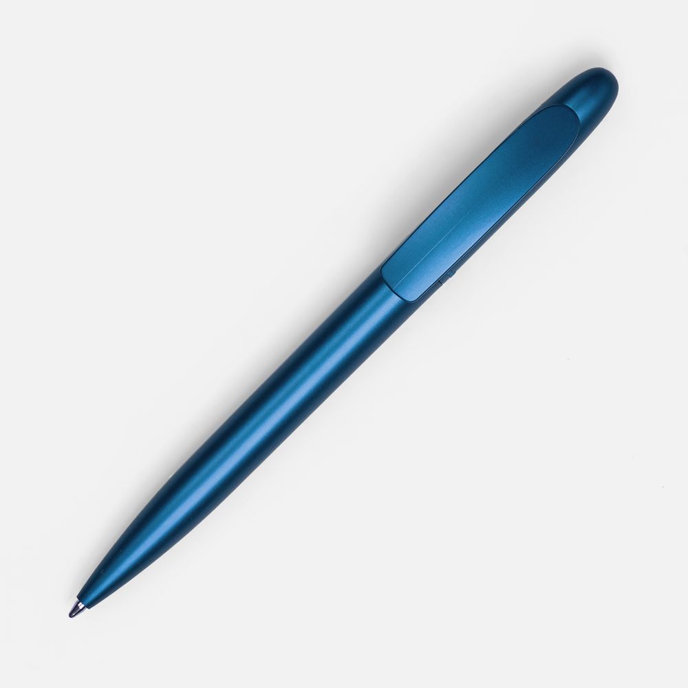 Ручка шариковая Moor Silver, синий металлик-1