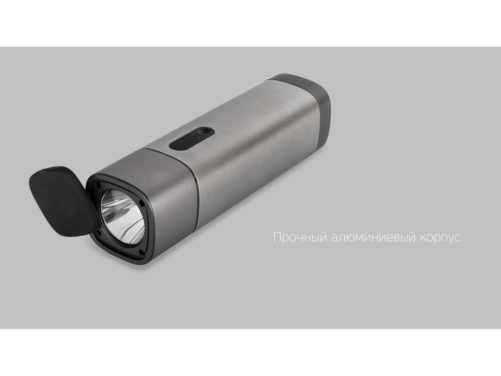 Пуско-зарядное устройство Rombica NEO Boost, 10400 мАч, алюминий, LED, серебристый-8