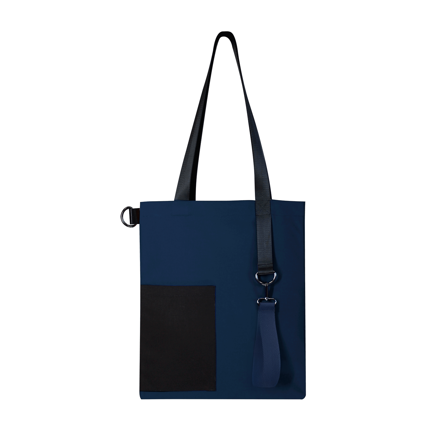 Шоппер Superbag Color (темно-синий с чёрным)-3