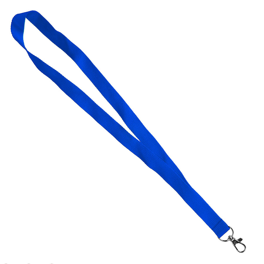 Ланъярд NECK, синий, полиэстер, 2х50 см, синий-0