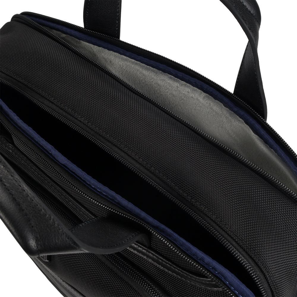 Сумка для ноутбука Santiago Nylon, черная-3