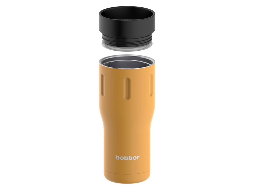 Термос питьевой, вакуумный, бытовой, тм bobber. Объем 0,47 литра. Артикул Tumbler-470 Ginger Tonic-2