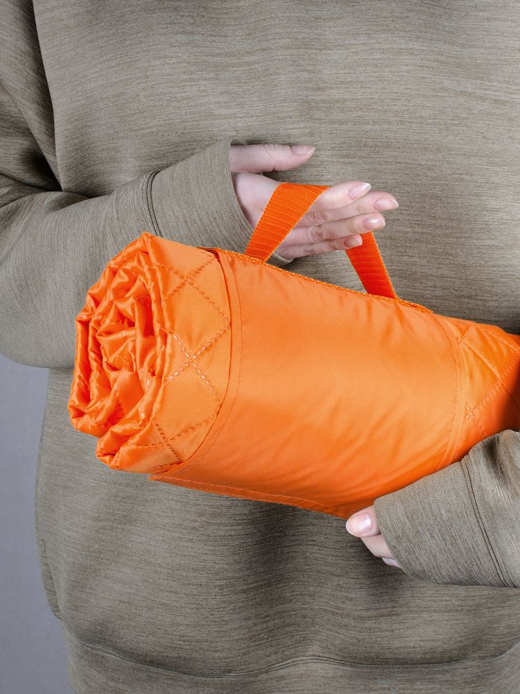 Плед для пикника Comfy, оранжевый-4